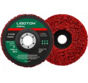 Круг шлифовальный LIGOTON CORAL 125*22 (Ораньжевый)