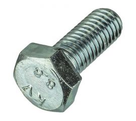 Болт ГОСТ Р ИСО 4017, DIN 933 (кл.пр. 8.8) оцинкованный